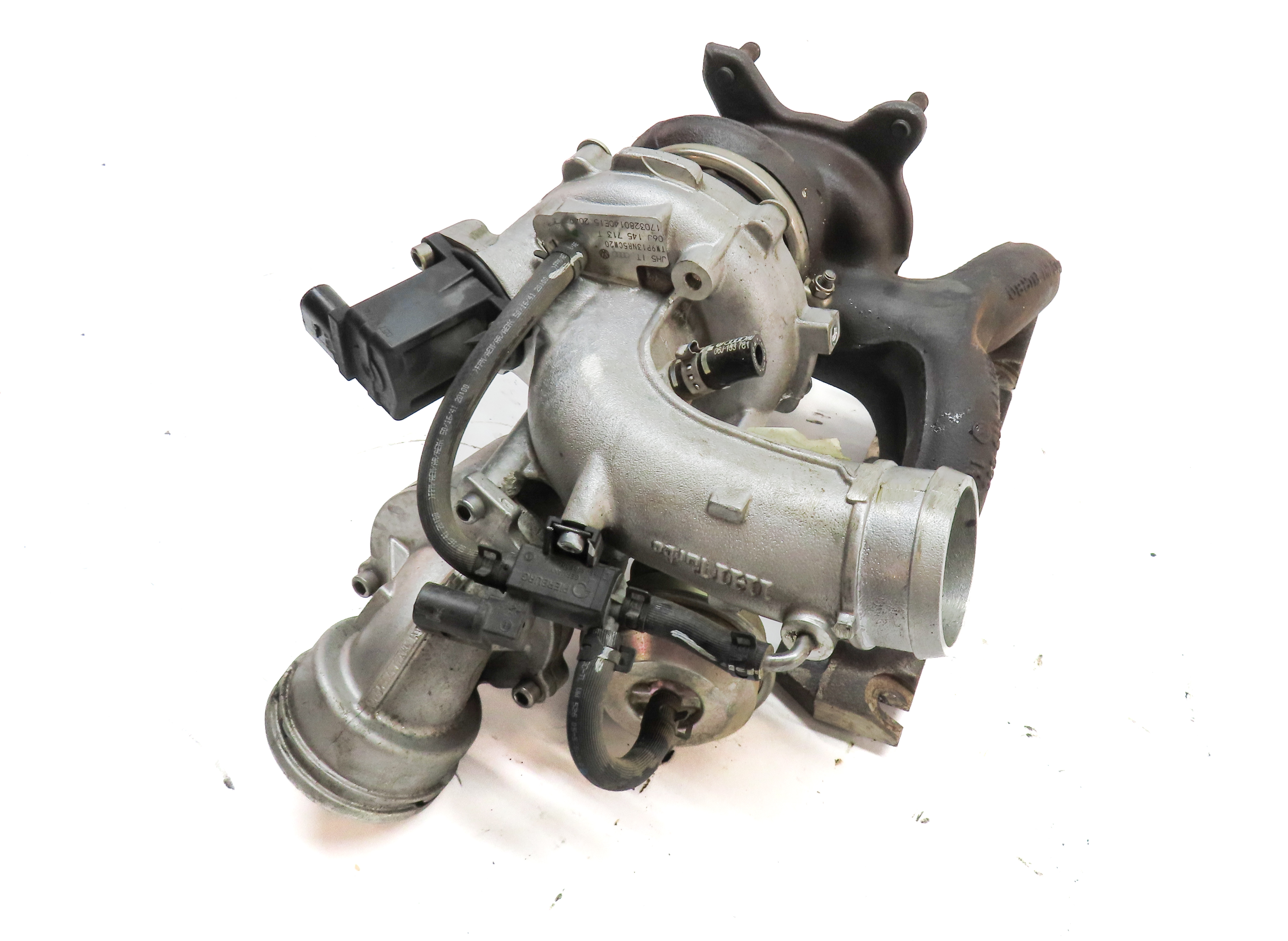 12-18 AUDI Q3 (8U) BEETLE JETTA TIGUAN 2.0L TURBO ENGINE TURBOCHARGER ASSEMBLY — exact item pictured